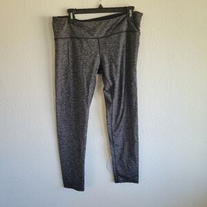 Tuff Athletics Black Gray Leggings Womens Size XL